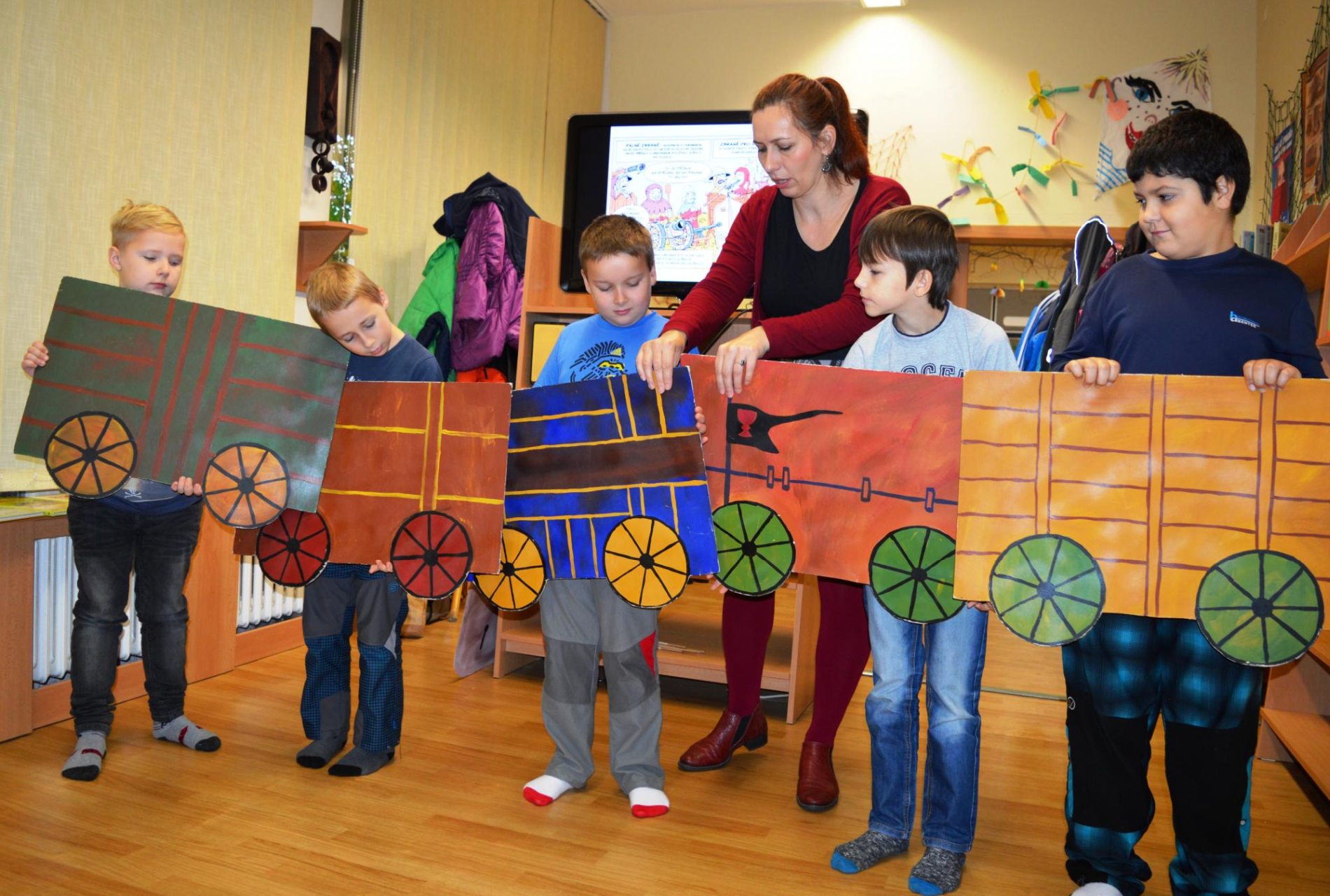 Klára Smolíková v havířovské knihovně