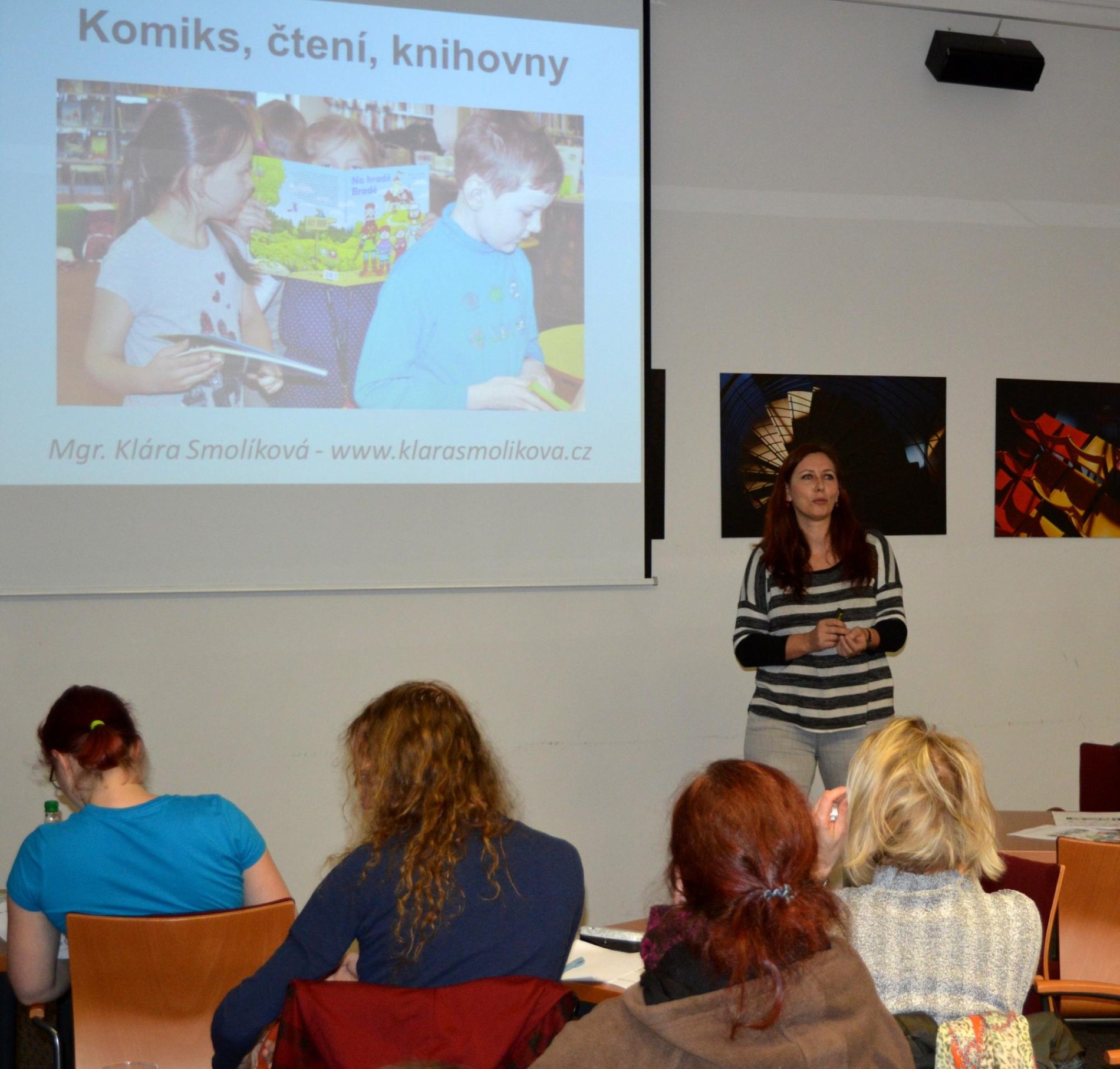 Klára Smolíková, Czech library educational consultant