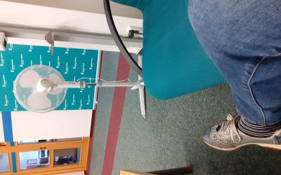 Klára Smolíková při rozhovoru v královehradeckém ranním vysílání Českého rozhlasu