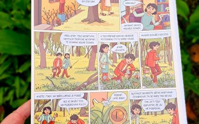 Komiks Divoká dvojka_píše Klára Smolíková, kreslí Ester Kuchynková