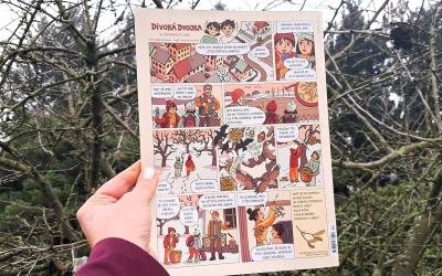 Komiks Divoká dvojka_píše Klára Smolíková, kreslí Ester Kuchynková