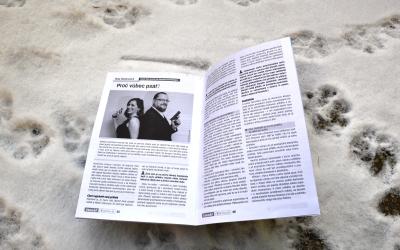 Poslední díl rubriky Válka Walkerových aneb Jak vyzrát na literární workshopy v lednovém čísle časopisu Čtenář