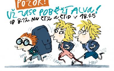 Nová řada večerníčku Vynálezce Alva na obzoru