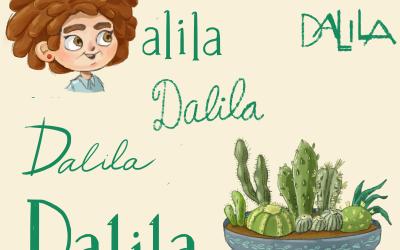 Dalila a výtah bez dveří. Píše Klára Smolíková. Kreslí Gabriela Plačková.