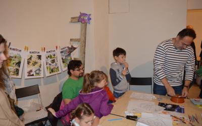 Klára Smolíková, Honza Smolík a komiksová knížka pro děti Na hradě Bradě