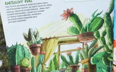 Dalila a výtah bez dveří. Píše Klára Smolíková. Kreslí Gabriela Plačková.