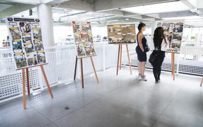 Komenský v komiksu v saopaulské knihovně Biblioteca Parque Villa-Lobos