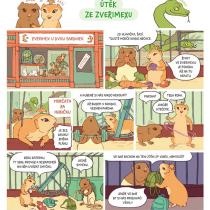 Morčata v akci: text Klára Smolíková, kresba Ester Kuchynková