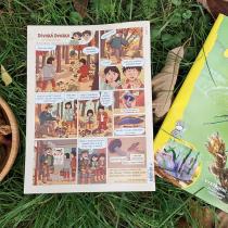 Komiks Divoká dvojka_píše Klára Smolíková, kreslí Ester Kuchynková