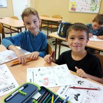 Komiksový workshop s listy z publikace Mluvíme v bublinách