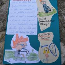 Krásná kniha o Alvovi, kterou vytvořili kluci a holky ze 4.A ze ZŠ Všenory