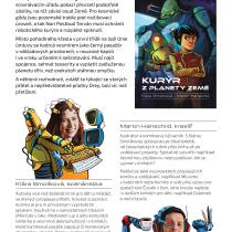 Kurýr z planety Země_scénář Klára Smolíková, kresba Martin Hanschild