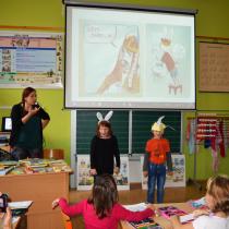 Ze čtenářského workshopu ve škole