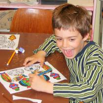 Hračky a masky z papíru - výroba rybiček do akvária