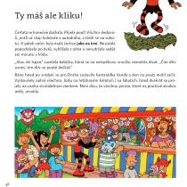 Čertice Dorka. Napsala Klára Smolíková, ilustroval Honza Smolík.