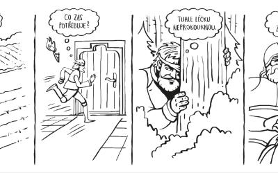 Ilustrace Vojty Šedy z pracovních listů Kláry Smolíkové