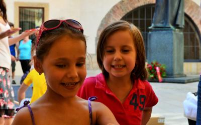Nádvoří Karolina a dětská dílna. Foto Klára Smolíková