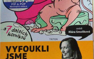 Sloupek Kláry Smolíkové o komiksové revue Bublifuk v lednové Pevnosti