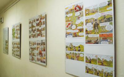 Městská knihovna Vratimov a komiksy Kláry a Honzy Smolíkových