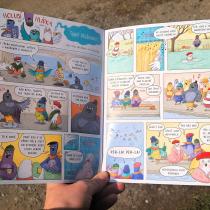 Holubí hlídka_komiks Kláry Smolíkové a Komáry